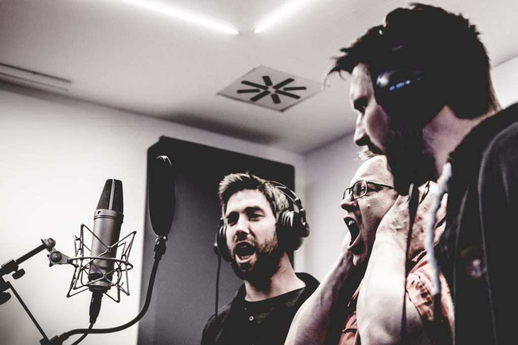 Studioaufnahmen zu &quot;Shook Me&quot;